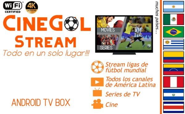CineGol Stream – TV Box - Image 3